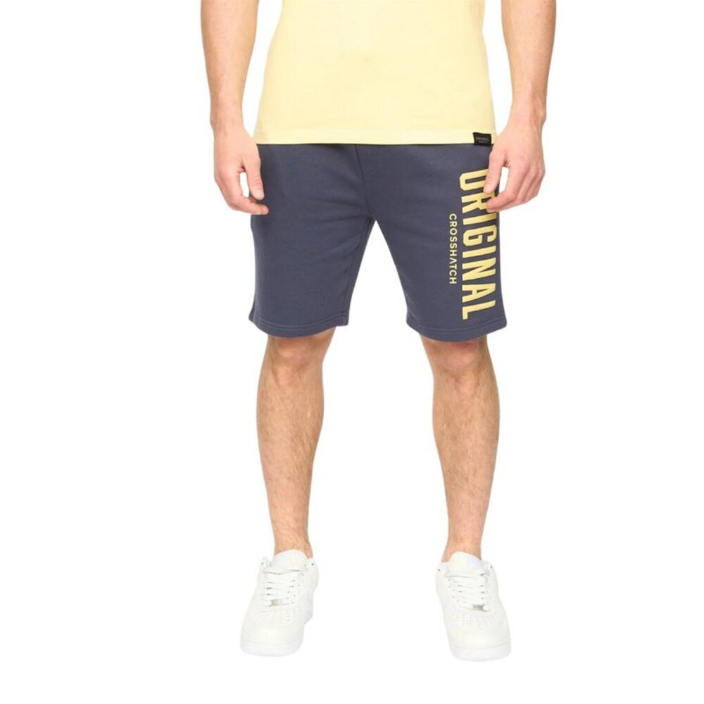 Crosshatch Mens Kensby Shorts / Navy